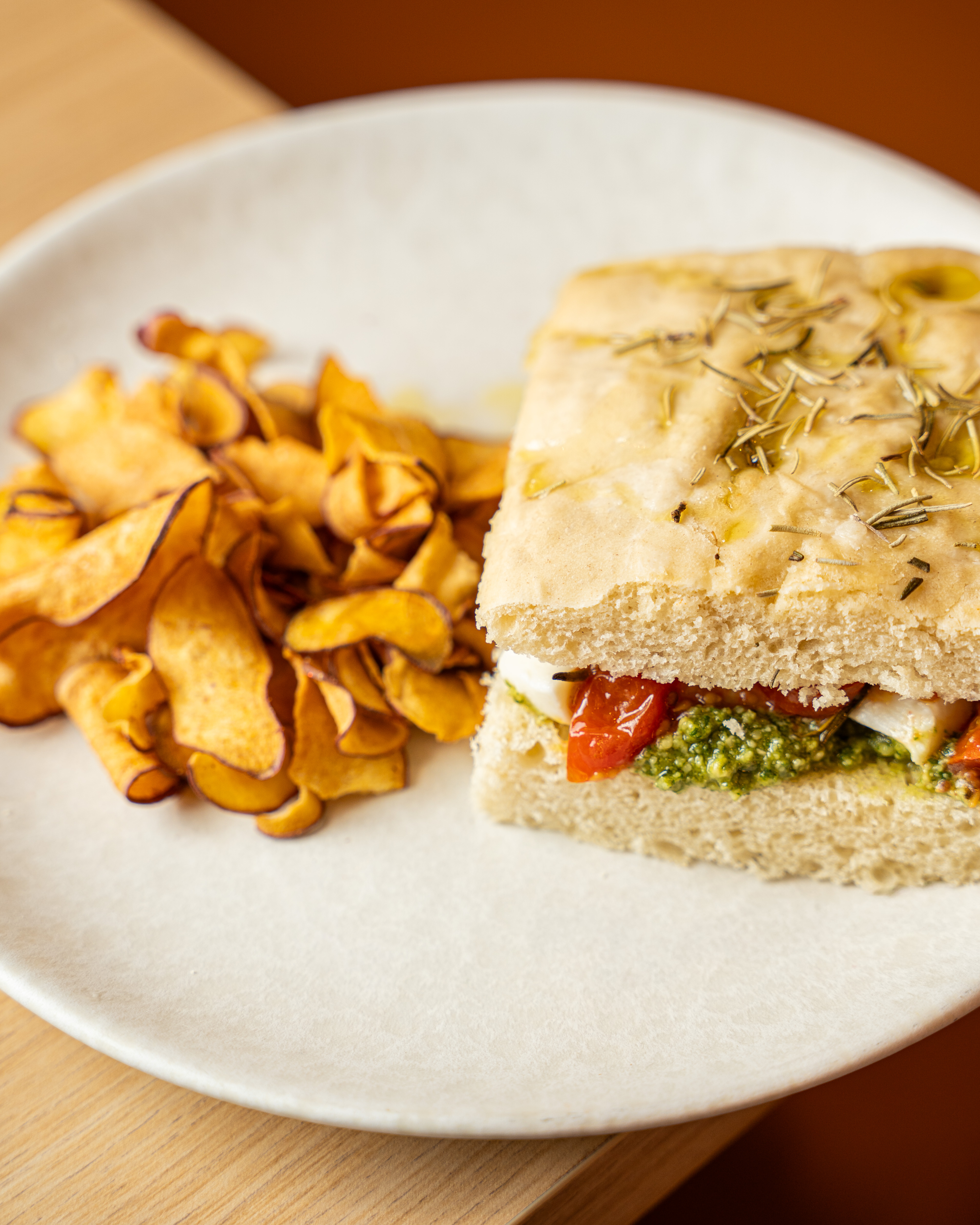 Focaccia Caprese