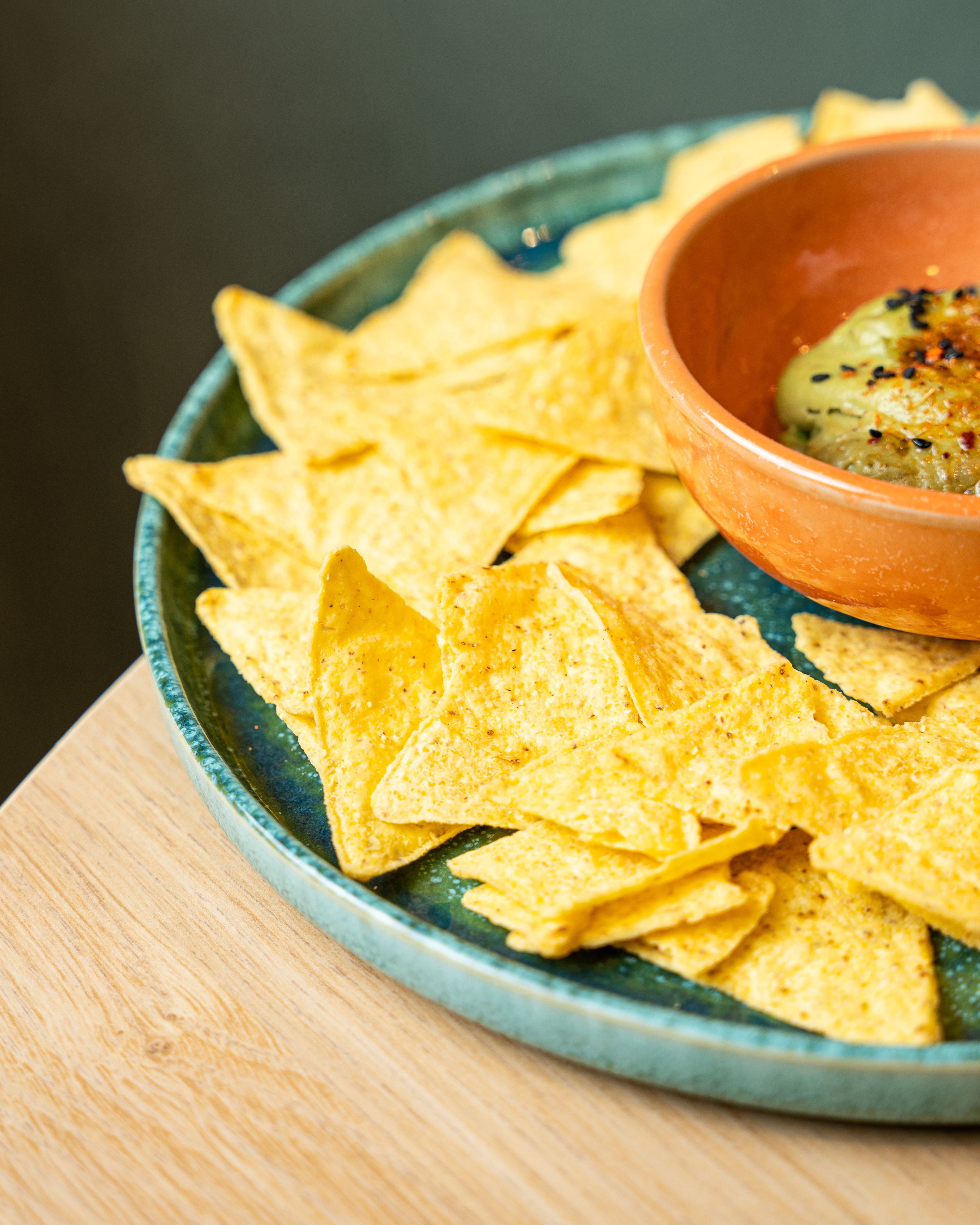 Nachos com Guacamole