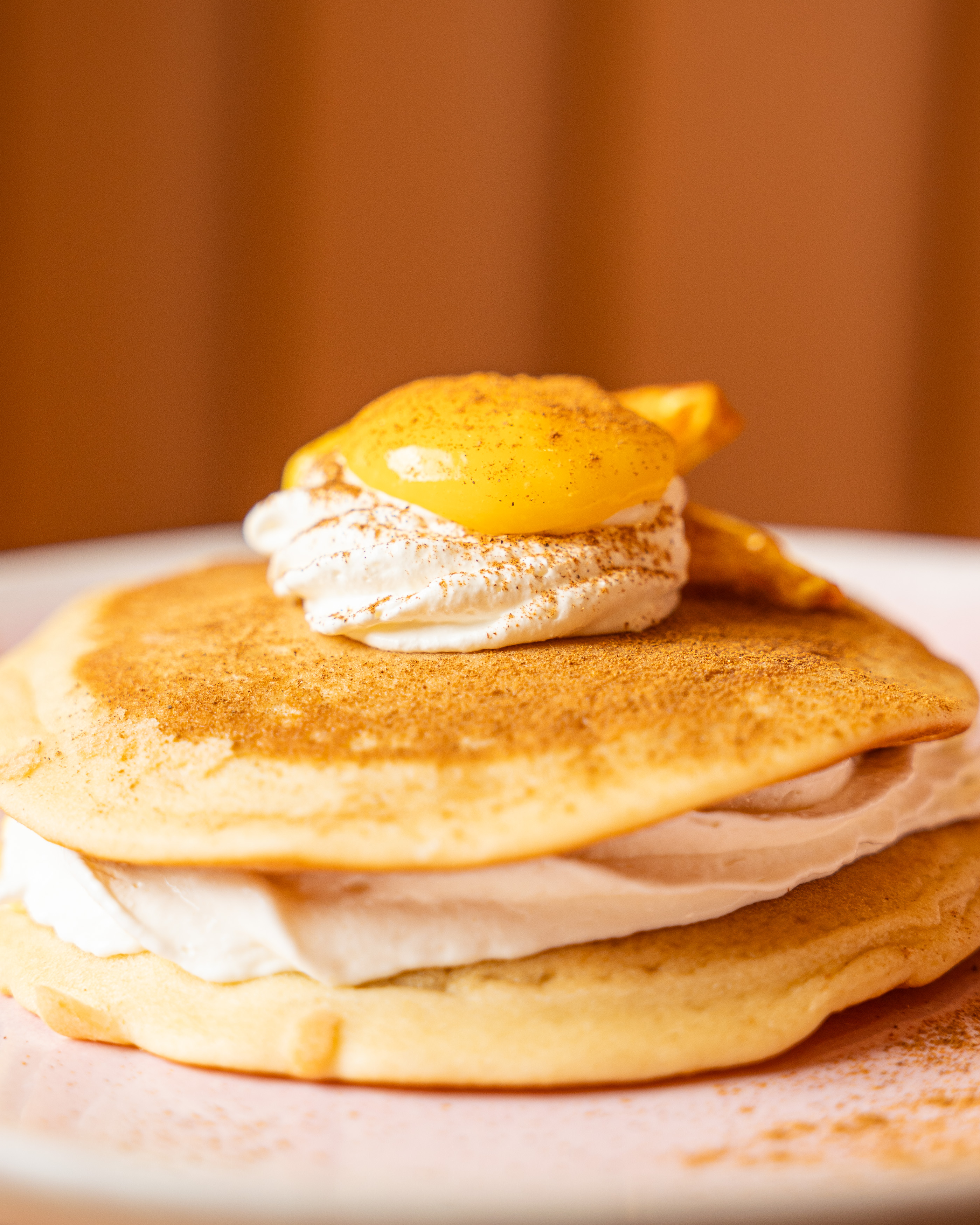Panqueca Laranja Canela