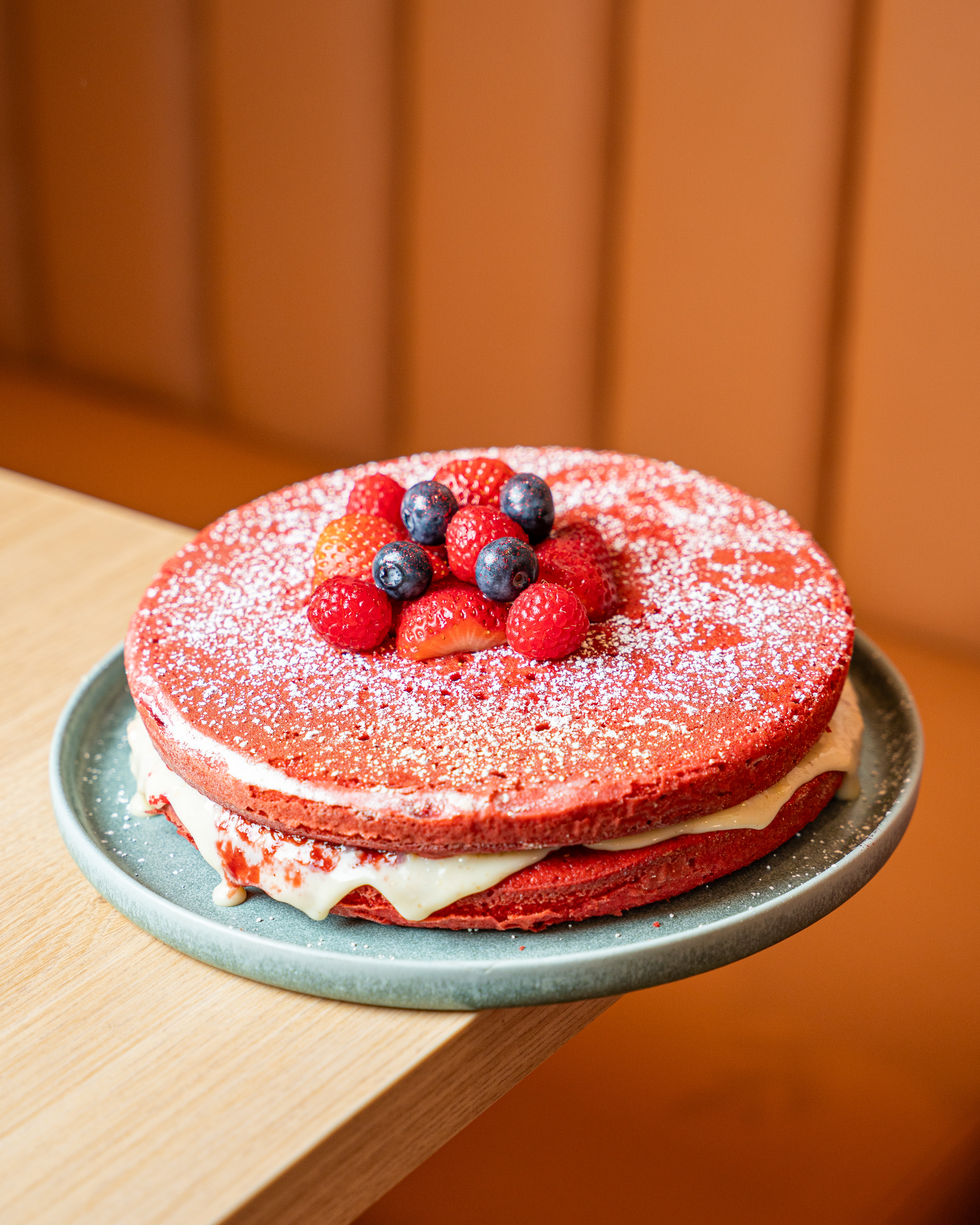 Panqueca Red Velvet